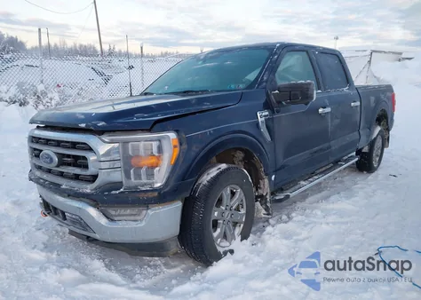2022 Ford F150 Supercrew из США, поврежденный, VIN 1FTFW1E89NFA83607